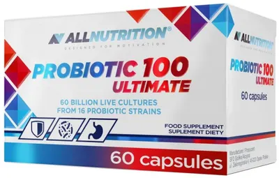 Probiotic 100 Ultimate, 60 capsule, AllNutrition
