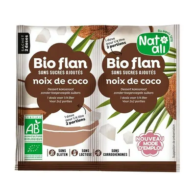 Budinca de cocos bio 2 buc x 5g 10g Nat-ali