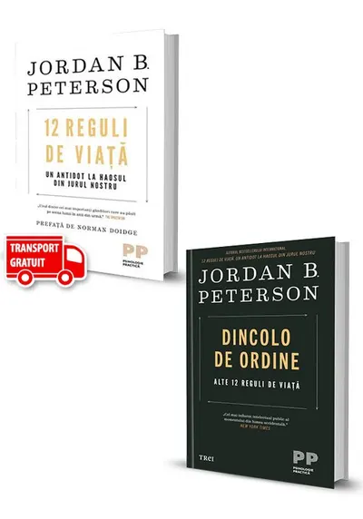 Pachet Jordan B. Peterson. Set 2 carti