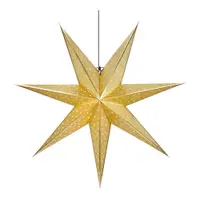 Decorațiune suspendată de Crăciun Markslöjd Glitter, lungime 75 cm, auriu