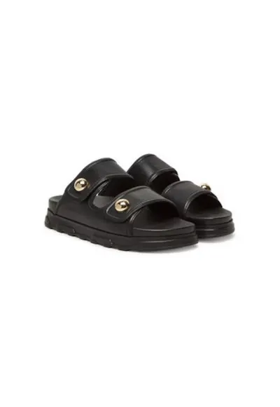 Slapi dama - YJ54SFE Y62000 - Piele naturala - Negru