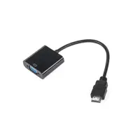 Adaptor Cabletech KOM0843, HDMI - VGA/Jack 3.5mm