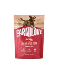 Hrană câini activi 1,5 kg CARNILOVE Active Dog Lamb and Wild Boar Adult 1,5 kg miel și mistreț