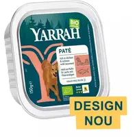 Hrana Umeda Bio pentru Caini, Bucati de Carne de Pui si Somon, 150 g, Yarrah