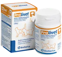 Prolivet, supliment nutritional pentru sustinerea functiei hepatice la caini de talie mica si pisici, 30 tablete