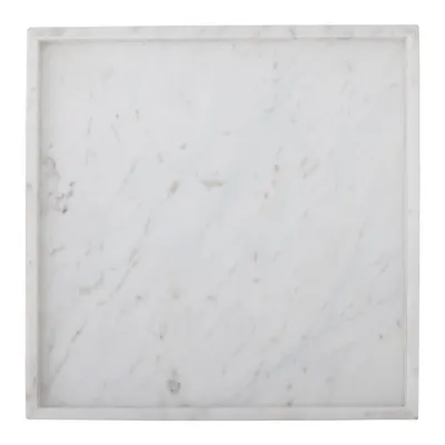Tavă decorativă din marmură 35x35 cm Majsa – Bloomingville