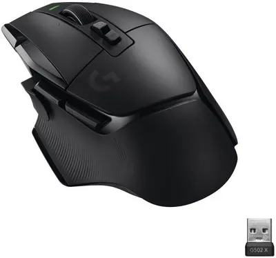 Mouse de gaming Logitech - G502 X Lightspeed EER2, optic, negru