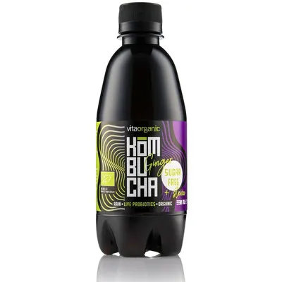 Kombucha cu Ghimbir Indulcita cu Stevie Ecologica/Bio 330ml