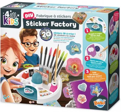 Kit creativ Buki France - Crearea de stickere 3D