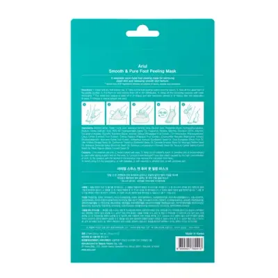 Șosete Exfoliante pentru Tălpi Smooth&Pure Walk Free, 1 pereche | Ariul