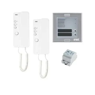 Kit interfon audio - 2 familii
