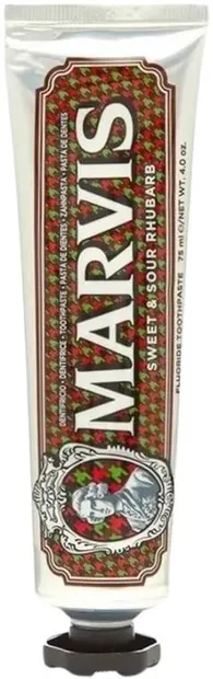 Marvis Pastă de dinţi Sweet & Sour Rhubarb, 75 ml