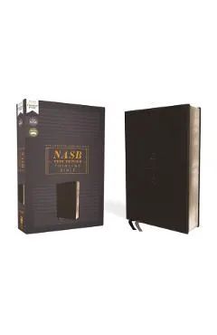 Nasb, Thinline Bible, Leathersoft, Black, Red Letter Edition, 2020 Text, Comfort Print