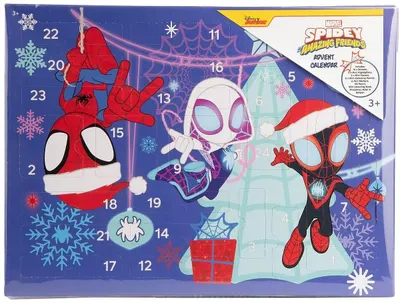 Calendar de Crăciun CYP Brands - Spidey & Friends