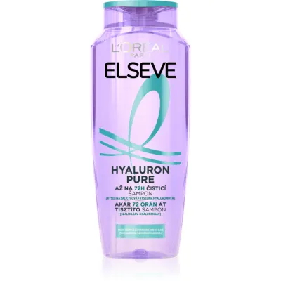 L’Oréal Paris Elseve Hyaluron Pure sampon hidratant pentru scalp gras și vârfuri uscate 400 ml