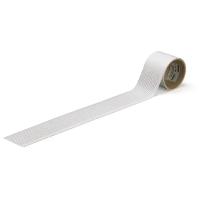Marking strips; on reel; plain; Self-adhesive; white