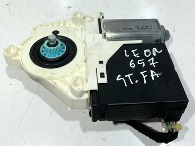 Motoras macara geam cu modul stanga fata 1P0837401AB Seat Leon 2 facelift (2009-2012)