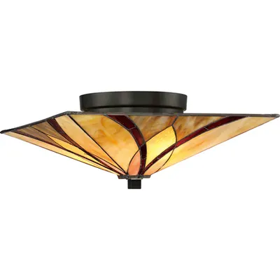 Veioza Asheville 2 Light Flush Mount
