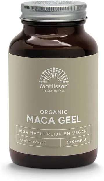 Maca Geel, 90 capsule, Mattisson Healthstyle