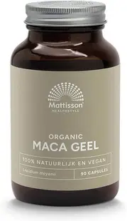 Maca Geel, 90 capsule, Mattisson Healthstyle