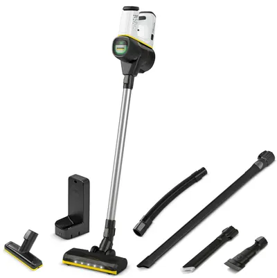 Aspirator vertical Karcher - VC 6 Car, HEPA 12, negru/alb