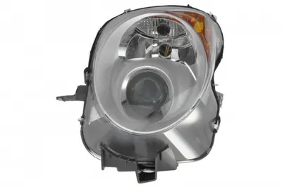 Far Stanga (H7, electric, cu motor, culoare insert: cromat, culoare semnalizator: galben) potrivit ALFA ROMEO MITO, SPIDER