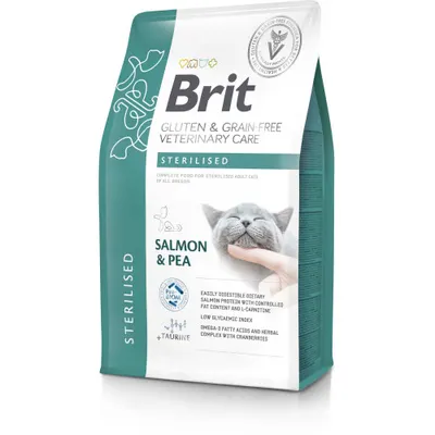 Hrana uscata pentru pisici Brit Grain Free VD Sterilised 2 kg