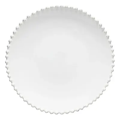Farfurie din gresie ceramică Costa Nova Pearl, ⌀ 28 cm, alb