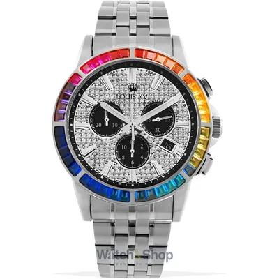 Ceas Louis XVI Louis XVI LXVI1121 Majeste Iced Out Chronograph mens watch 43mm 5ATM