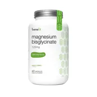 Magnesium Bisglycinate, 60 Caps, Benefit
