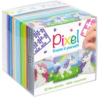 Set de pixeli creativi Pixelhobby Classic - Cube, Unicorns