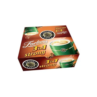 Cafea instant Fortuna 3 in 1 Strong 24 plicuri X 17g Engros