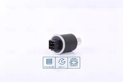 Comutator presiune aer conditionat potrivit AUDI A3, TT; FORD GALAXY I, GALAXY MK I; SEAT ALHAMBRA, CORDOBA, CORDOBA VARIO, IBIZA II; SKODA OCTAVIA I; VW BORA, BORA I, CORRADO 1.0-Electric 02.88-12.10