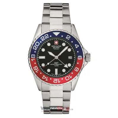 Ceas Swiss Alpine Military BY GROVANA 7052.1131 GMT