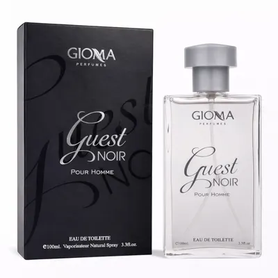 GC0028 – GUEST NOIR FOR MEN – Apă de Toaletă 100 ml – Inspirat din Gucci by Gucci Pour Homme