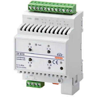 Variator LED 4 canale 12-48vdc KNX