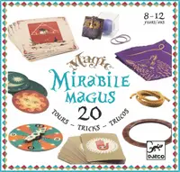 Set de trucuri pentru copii Djeco - Mirable Magus, 20 de trucuri