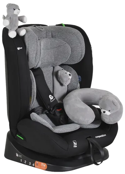 Scaun auto Moni - Competition, i-Size, 40-150 cm, Space grey