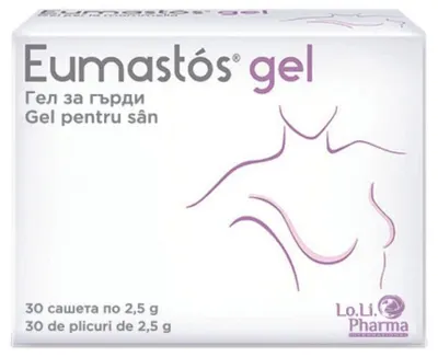 Eumastos Gel pentru sâni, 30 plicuri, Lo.Li. Pharma