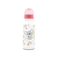 Biberon cu capac Lorelli Shell Pink 0 luni+ 250 ml