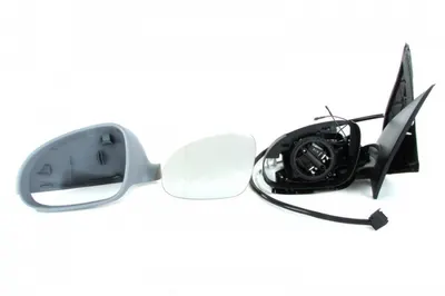 Oglinda stanga electrica, asferic, incalzita, grunduita VW GOLF intre 2003-2009