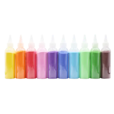 Set 10 culori nisip extrafin colorat pentru creatie, ideal gradinita si scoala