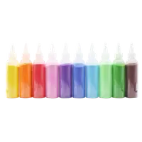 Set 10 culori nisip extrafin colorat pentru creatie, ideal gradinita si scoala