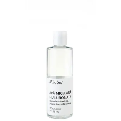 Apa micelara hialuronata pentru fata, 236ml, Sebio