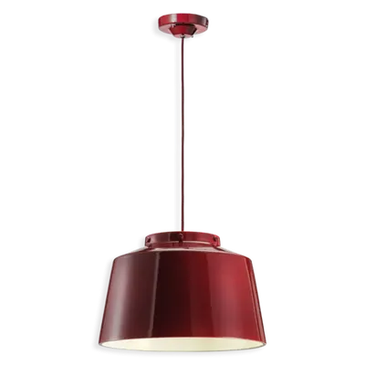 Lustra, lampa suspendata RETRO 50'S FINISH BOR - BORDEAUX C2001