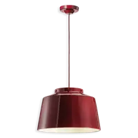 Lustra, lampa suspendata RETRO 50'S FINISH BOR - BORDEAUX C2001