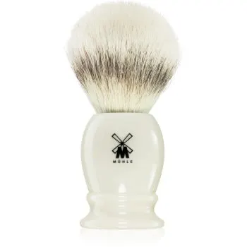 Mühle Silvertip Fibre Ivory Resin Pamatuf pentru barbierit