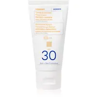Korres Yoghurt Tinted Sunscreen crema protectoare cu efect de tonifiere SPF 30