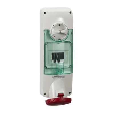 Priza interblocata Unika, 63 A, 3P + N + E, 380, 415 V AC, IP65, panou