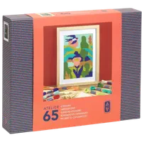 Atelier creativ 65 pentru adulti Goblen si broderie, Djeco